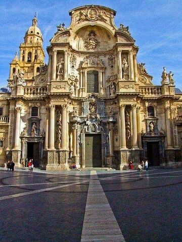La Façana de la Catedral de Murcia