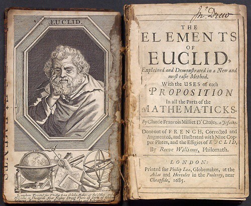 Euclid writes 'Elements'