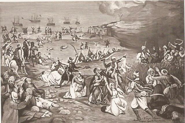 Καταστροφή της Κασσάνδρας στην  Χαλκιδική.