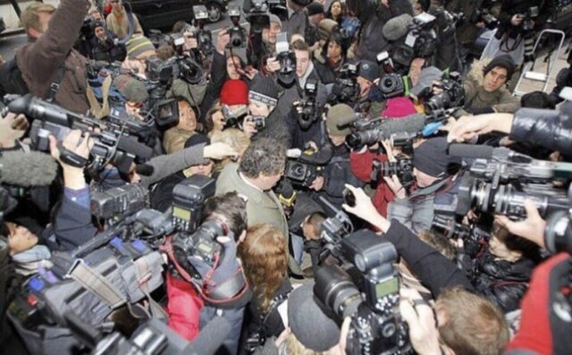 Fim do casamento e perseguição da mídia