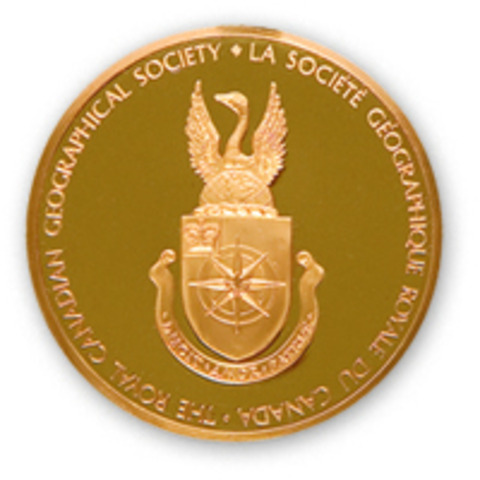 Galton Receives The Gold Medal Of The Royal Geographic Society