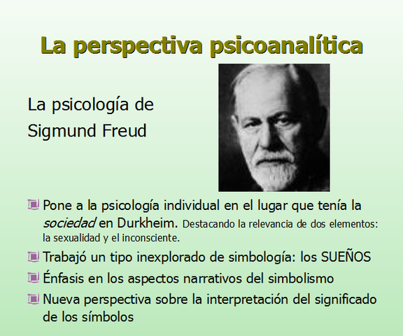 Sigmund Freud.