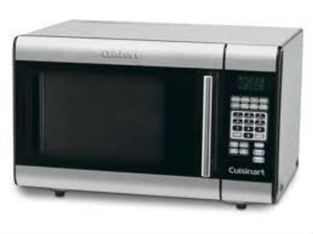 Microwave ovens were invented