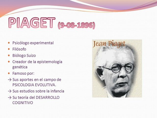 Jean Piaget.