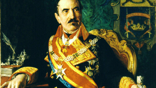 Isabel II entrega el poder al general progresista Espartero