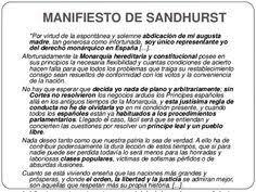 Alfonso XII firma el Manifiesto de Sandhurts