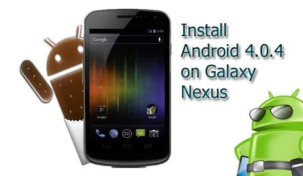 Galaxy Nexus con Android 4.0