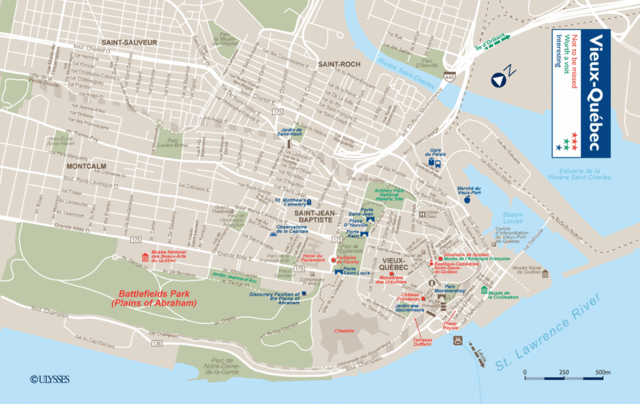 Champlain establishes Quebec City