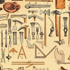 HERRAMIENTAS EPOCA ANTIGUA