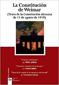 CONSTITUCION DE WEIMAR