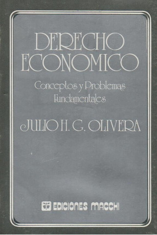 Argentina: "Derecho Económico" - Olivera