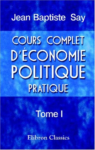 Libro Jean Baptiste Say