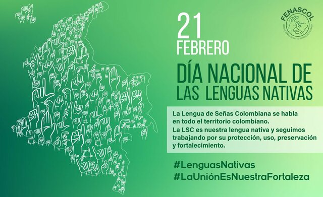 INCLUSIÓN DE LA LENGUA DE SEÑAS COLOMBIANA