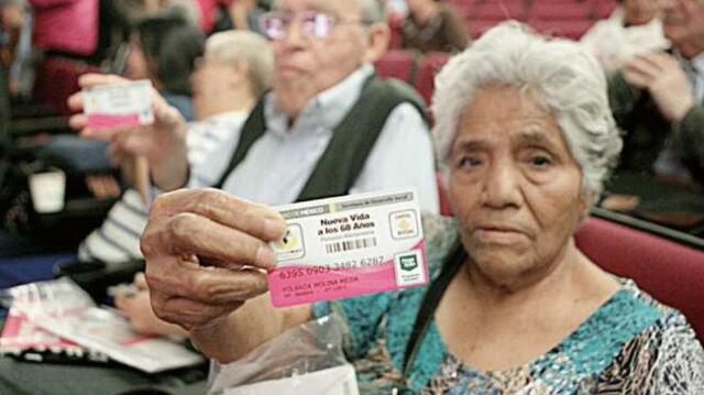 Pensión alimentaria para adultos mayores de 70 años y más (68 y más) residentes en el Distrito Federal