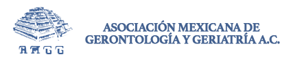 Asociación Mexicana de Geriatría y Gerontología.