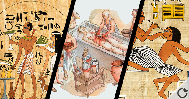 Egipto. Primer hallazgo de la medicina