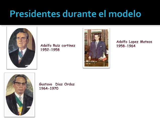 El Desarrollo Estabilizador de 1954 a 1970