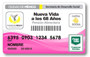 Pensión alimentaria para los adultos mayores de 70 años y más residentes en el Distrito Federal