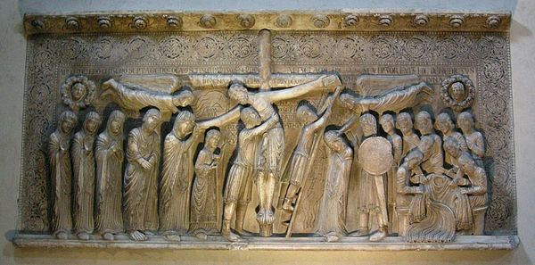 Descendimiento de la cruz por B. Antelami