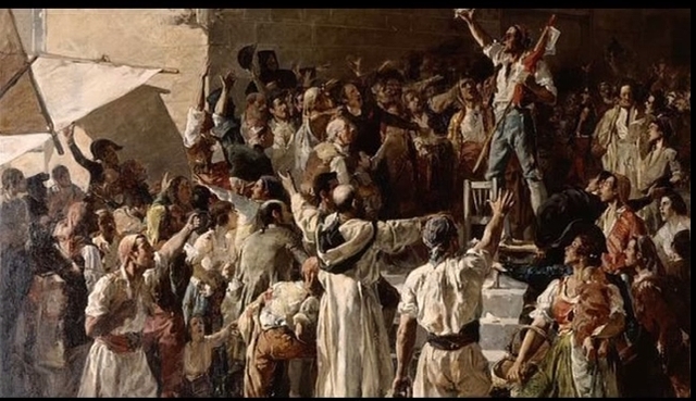 El pueblo se levanta en armas