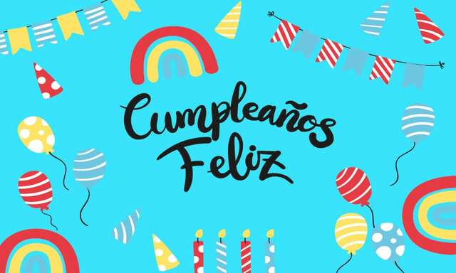 CUMPLEAÑOS FELIZ