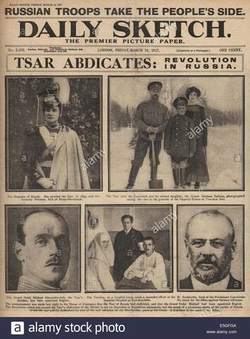 Abdicació del Tsar Nicolas II