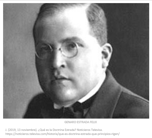 Doctrina estrada / Doctrina Méxicana