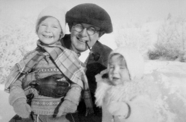 Nascimento da sua filha Jacqueline Piaget