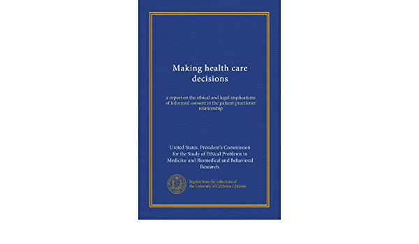 President Commission for the Study of Ethical Problems in Medicine and Biomedical and Behavioral Research