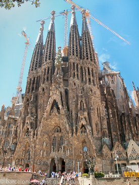 Templo Expiatorio de la Sagrada Familia. Antonio Gaudí.