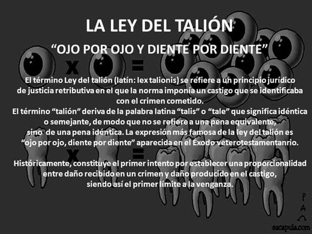 Ley de Talión