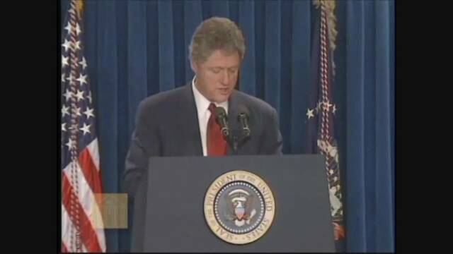 PRESIDENTE DE LOS EE.UU. PIDE PERDON PÚBLICAMENTE