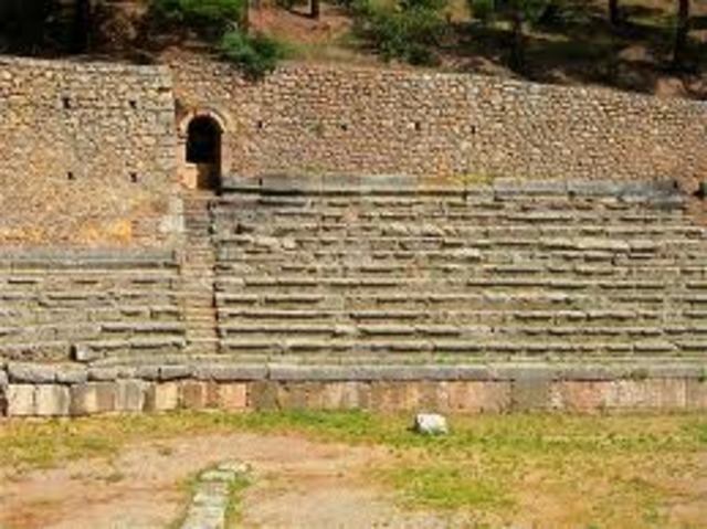 586 B.C     The Phyian Games began