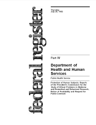 TRABAJO EN ESTADOS UNIDOS LA LLAMADA PRESIDENT COMMISSION FOR THE STUDY OF ETHICAL PROBLEMS IN MEDICINE AND BIOMEDICAL AND BEHAVIORAL RESEARCH
