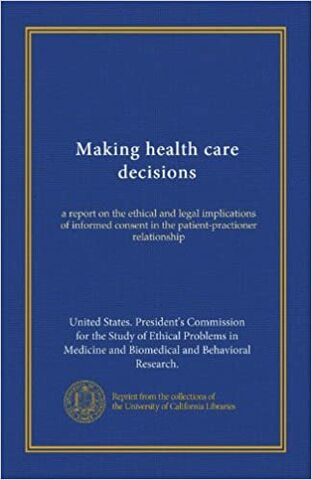 President Commission for the Study of Ethical Problems in Medicine and Biomedical and Behavioral Research
