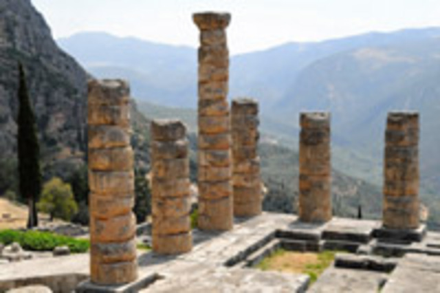 431 B.C     First Temple of Apollo was built