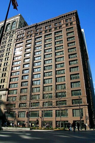 Marquette Building (Chicago) por Holabird and Rocke.