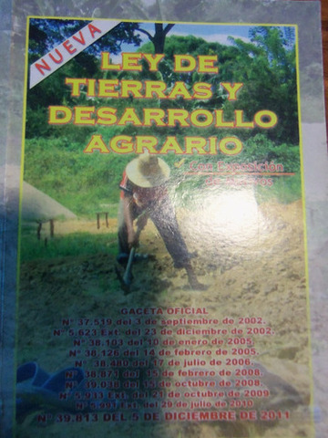 Ley de tierras y desarrollo agrario