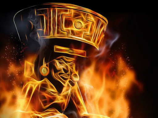 Visión de las culturas mesoamericanas (Dios Huehuetéotl)