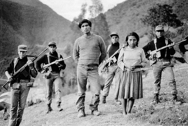 Llegada de los “sinchis” a Ayacucho.