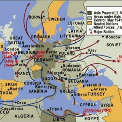 Timeline: European Theater Battles