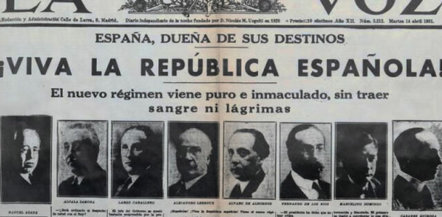 SEGUNDA REPUBLICA DE ESPAÑA (1931)