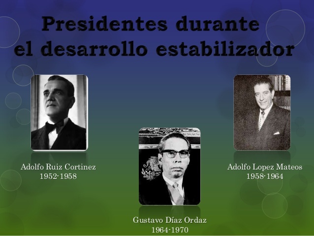 1952 DESARROLLO ESTABILIZADOR