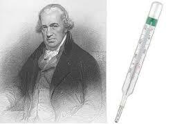 Galileo Galilei inventa el termómetro de agua