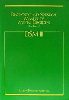 Third Edition of DSM