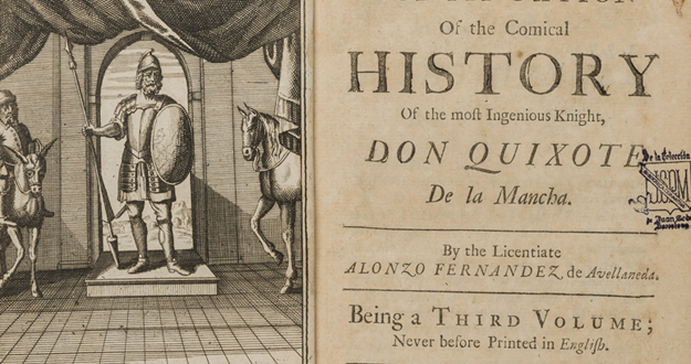 Cervantes escribe la primera parte de El Quijote.