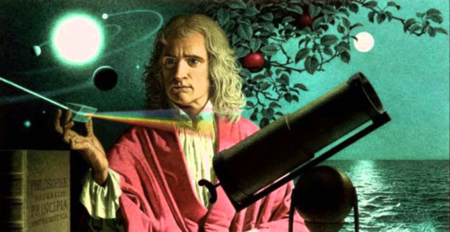 Newton enuncia sus principios matemáticos.