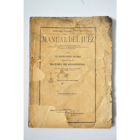 Manual del Juez llega a México