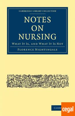 NIGHTINGALE - Se publico su libro notas de enfermería "que es y que no"