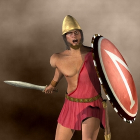 BC Garrison placed against Thebes